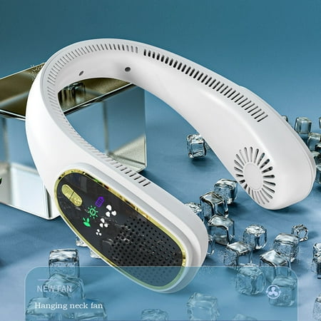 Kuluzego LED Display Hanging Fan 3 Speed Bladeless Portable Fan 4000 MAh Battery Powered Wearable Personal Fan Bladeless Rechargeable Headphone Design
Kuluzego LED Display Hanging Fan 3 Speed Bladeless Portable Fan 4000 MAh Battery Powered Wearable Personal Fan Bladeless Rechargeable Headphone Design