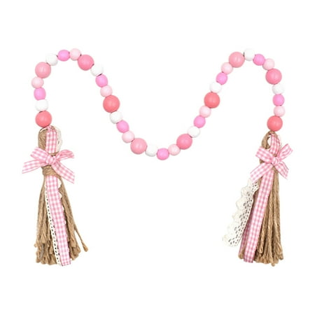 Mackneog Valentine s Day Pendant Bead String Wooden Beads T el Colorful Decorations European And American Family Holiday Decorations Hangs Pink One Size
Mackneog Valentine s Day Pendant Bead String Wooden Beads T el Colorful Decorations European And American Family Holiday Decorations Hangs Pink One Size