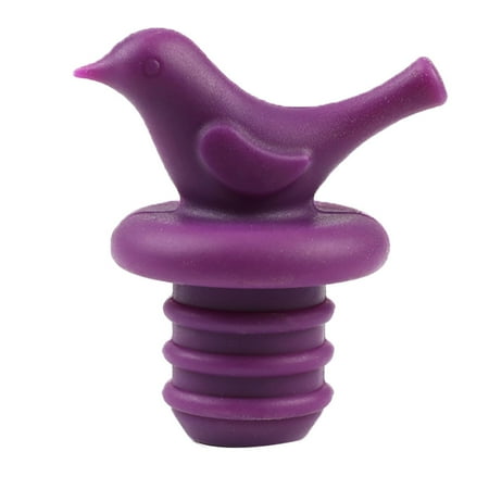 Farfi Lovely Little Bird Silicone Red Wine Champagne Bottle Stopper Sealing Top Lid (Dark Purple)
Farfi Lovely Little Bird Silicone Red Wine Champagne Bottle Stopper Sealing Top Lid (Dark Purple)