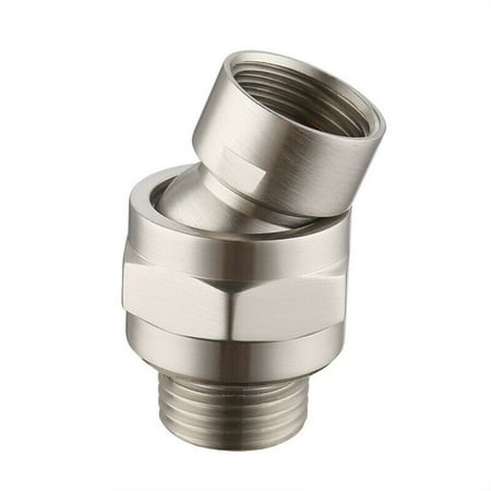 1X Shower Head Connector Swivel Adapter Water Flow Ball Joint Accessories