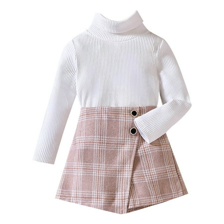 Otqutp Baby Beach Outfits Set for Thanksgiving Toddler Girls Striped Long Sleeve Turtleneck Pullover and Plaid Printed Button Down Skirt Shorts Girl Fall Outfits
Otqutp Baby Beach Outfits Set for Thanksgiving Toddler Girls Striped Long Sleeve Turtleneck Pullover and Plaid Printed Button Down Skirt Shorts Girl Fall Outfits