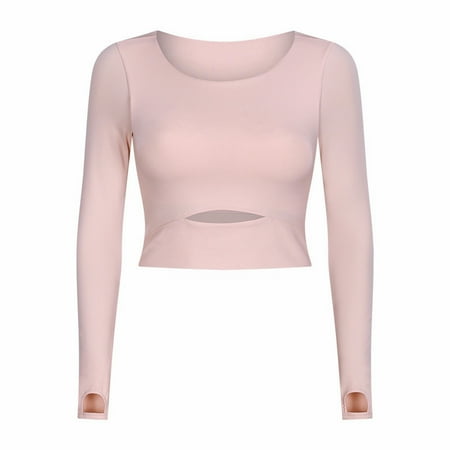 Sehao Sports Long Sleeve T Shirt with Chest Pad Half Short Outdoor Running Slim Yoga Top Women S Absorbing No Shake Sports Top Sports Bra
Sehao Sports Long Sleeve T Shirt with Chest Pad Half Short Outdoor Running Slim Yoga Top Women S Absorbing No Shake Sports Top Sports Bra
