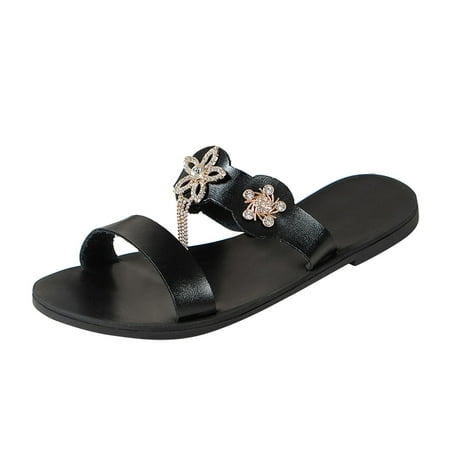 Wiueurtly Leisure Bohemia Women s Summer Non Slip Rhinestones Flowers Slip On Flat Beach Open Toe Breathable Sandals Shoes Slippers Slipper Socks Women under 5 Slippers Women Winter
Wiueurtly Leisure Bohemia Women s Summer Non Slip Rhinestones Flowers Slip On Flat Beach Open Toe Breathable Sandals Shoes Slippers Slipper Socks Women under 5 Slippers Women Winter