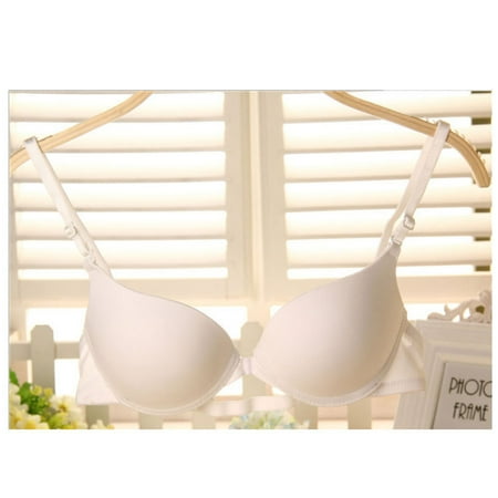 Fashion Bra Spring and Summer Seamless Sexy Front Button Bra Push up Underwear Buckle Female Small Chest Bra Rose Red 80C
Fashion Bra Spring and Summer Seamless Sexy Front Button Bra Push up Underwear Buckle Female Small Chest Bra Rose Red 80C