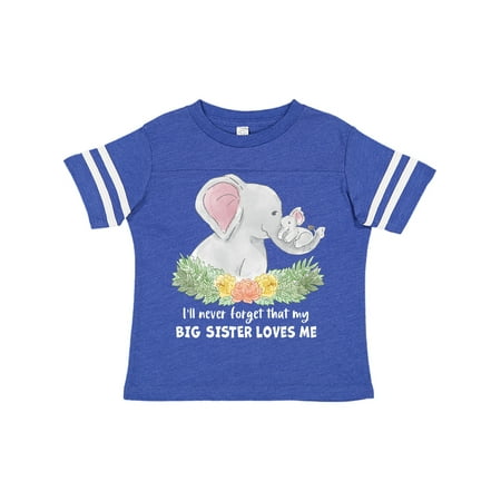 Inktastic I ll Never Forget That My Big Sister Loves Me Cute Elephants Gift Toddler Boy or Toddler Girl T-Shirt
Inktastic I ll Never Forget That My Big Sister Loves Me Cute Elephants Gift Toddler Boy or Toddler Girl T-Shirt