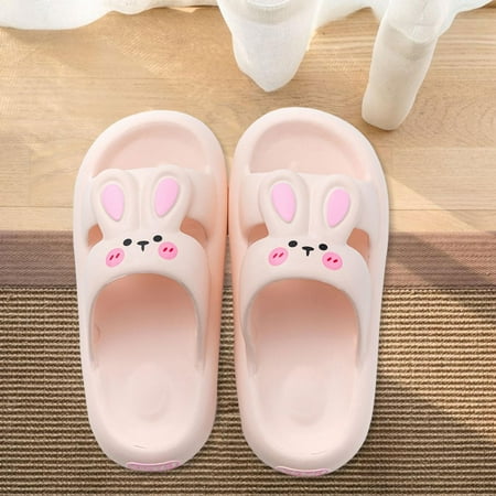 Cartoon Rabbit Slippers Open Toe Breathable Shock Absorbing Non Slip House Sandals for Swimming Pool Household Holidays Showering Outdoor Pink 38-39
Cartoon Rabbit Slippers Open Toe Breathable Shock Absorbing Non Slip House Sandals for Swimming Pool Household Holidays Showering Outdoor Pink 38-39