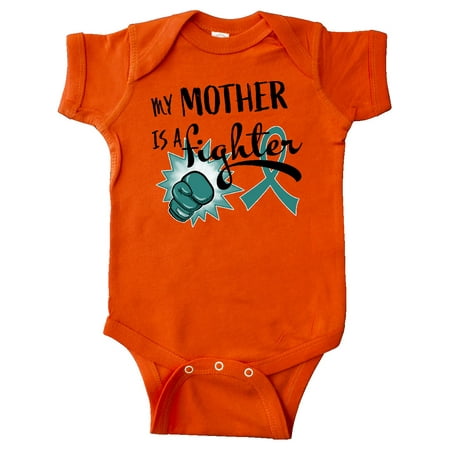 Inktastic Ovarian Cancer Awareness My Mother is a Fighter Gift Baby Boy or Baby Girl Bodysuit
Inktastic Ovarian Cancer Awareness My Mother is a Fighter Gift Baby Boy or Baby Girl Bodysuit