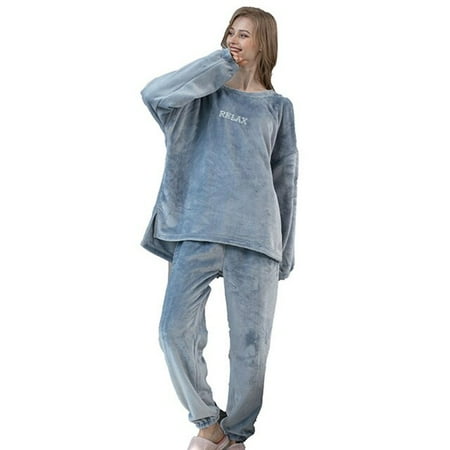 CoCopeaunt Thick Flannel Male Pajamas Sets Loose O-neck Sleepwear For Couples Warm winter Home Clothes Mens Clothing Pajama Pants 2Pcs/Set
CoCopeaunt Thick Flannel Male Pajamas Sets Loose O-neck Sleepwear For Couples Warm winter Home Clothes Mens Clothing Pajama Pants 2Pcs/Set