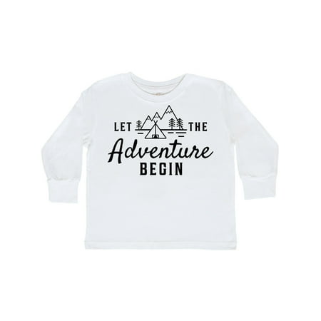Inktastic Let The Adventure Begin with Camping Tent and Mountains Gift Toddler Boy or Toddler Girl Long Sleeve T-Shirt
Inktastic Let The Adventure Begin with Camping Tent and Mountains Gift Toddler Boy or Toddler Girl Long Sleeve T-Shirt