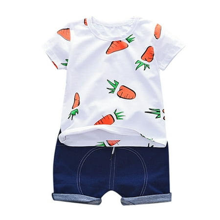 Summer Savings Clearance! 2023 TUOBARR Set Clothes for Toddler Boys Toddler Baby Kids Boys Carrots T-shirt Tops Tee Solid Short Casual Outfit Set White 90/M
Summer Savings Clearance! 2023 TUOBARR Set Clothes for Toddler Boys Toddler Baby Kids Boys Carrots T-shirt Tops Tee Solid Short Casual Outfit Set White 90/M
