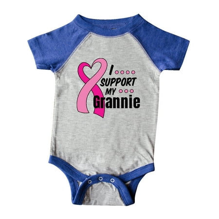 Inktastic Breast Cancer Awareness I Support My Grannie Pink Ribbon Gift Baby Boy or Baby Girl Bodysuit
Inktastic Breast Cancer Awareness I Support My Grannie Pink Ribbon Gift Baby Boy or Baby Girl Bodysuit