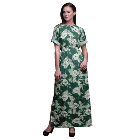 Bimba Rayon Bandhani Tie-Dye Printed Women’s Long Maxi Dress Gown With Side Slit-XX-Large
Bimba Rayon Bandhani Tie-Dye Printed Women’s Long Maxi Dress Gown With Side Slit-XX-Large