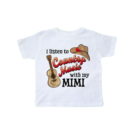 Inktastic I Listen to Country Music with my Mimi Guitar and Hat Gift Toddler Boy or Toddler Girl T-Shirt
Inktastic I Listen to Country Music with my Mimi Guitar and Hat Gift Toddler Boy or Toddler Girl T-Shirt