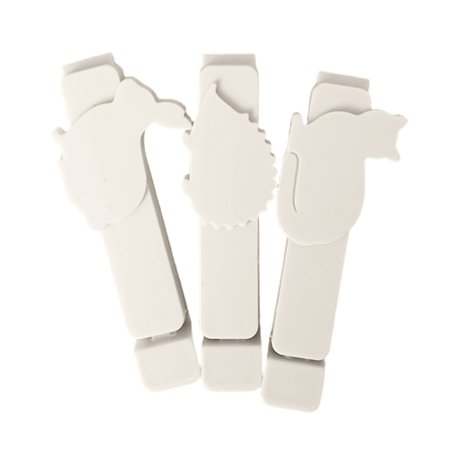 Decor Store 6Pcs Bag Clamps Safe Moisture-proof Plastic Portable Food Snack Sealing Clips Kitchen Tools 
Decor Store 6Pcs Bag Clamps Safe Moisture-proof Plastic Portable Food Snack Sealing Clips Kitchen Tools