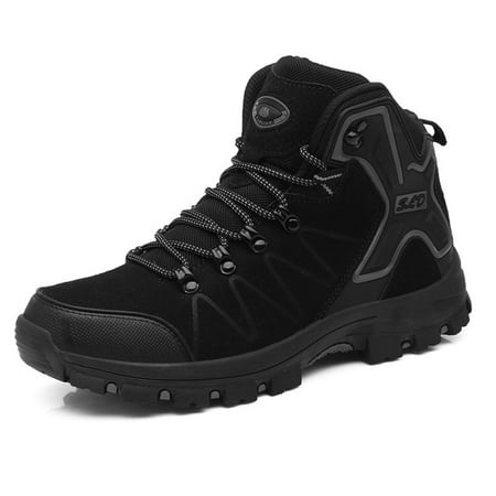 Men s Women s Waterproof Hiking Boots Outdoor Mid Trekking Backpacking Mountaineering Shoes