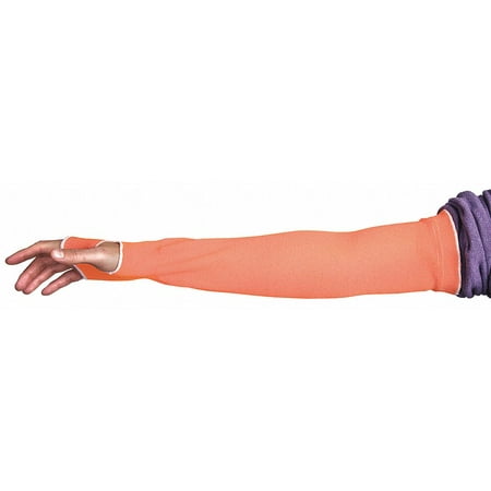 Superior Glove Cut-Resistant Sleeve S Hi-Vis Orange PR KOP1T22THS