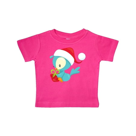 Inktastic Christmas Bird Blue Bird Bird With Present Gift Baby Boy or Baby Girl T-Shirt
Inktastic Christmas Bird Blue Bird Bird With Present Gift Baby Boy or Baby Girl T-Shirt