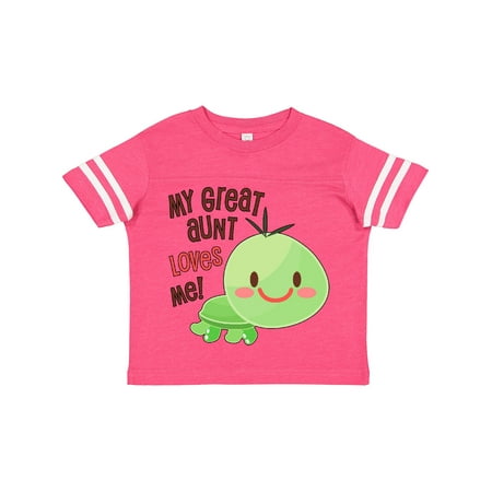 Inktastic My Great Aunt Loves Me- Cute Turtle Gift Toddler Boy or Toddler Girl T-Shirt
Inktastic My Great Aunt Loves Me- Cute Turtle Gift Toddler Boy or Toddler Girl T-Shirt