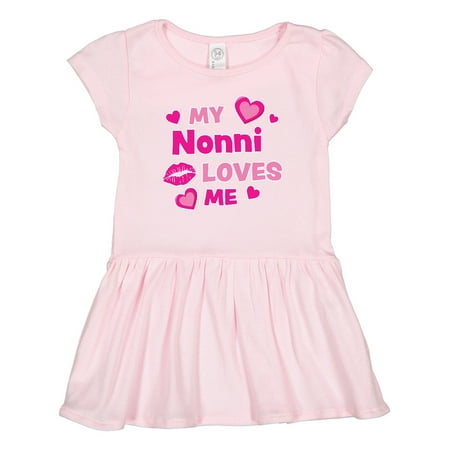 Inktastic Valentine s Day My Nonni Loves Me Hearts and Lips Gift Toddler Girl Dress
Inktastic Valentine s Day My Nonni Loves Me Hearts and Lips Gift Toddler Girl Dress