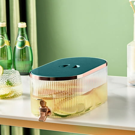 KBODIU 5.3L Cold Kettle with Faucet in Refrigerator Large Capacity Teapot Bucket Drink Container for Garden Home Party Home Organization and Storage Bathroom Organizer
KBODIU 5.3L Cold Kettle with Faucet in Refrigerator Large Capacity Teapot Bucket Drink Container for Garden Home Party Home Organization and Storage Bathroom Organizer