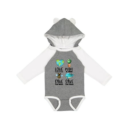 Inktastic Earth Day Plant a Tree Save the Bees Save the Seas Love Your Mother Earth Gift Baby Boy or Baby Girl Long Sleeve Bodysuit
Inktastic Earth Day Plant a Tree Save the Bees Save the Seas Love Your Mother Earth Gift Baby Boy or Baby Girl Long Sleeve Bodysuit