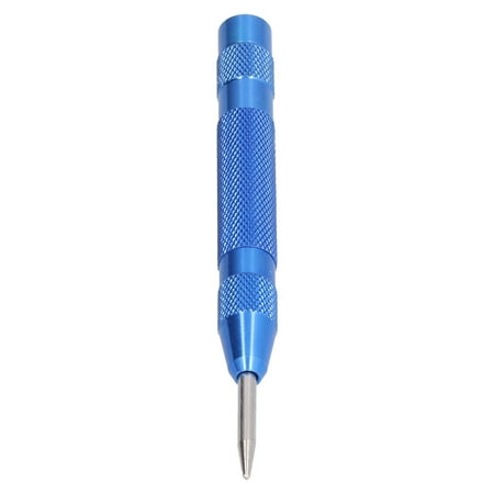 Automatic Center Punch Automatic Center Hole Punch Removable Tip Hardened Steel Antiskid With Knurled Grip For Controlling Blow Force Blue
Automatic Center Punch Automatic Center Hole Punch Removable Tip Hardened Steel Antiskid With Knurled Grip For Controlling Blow Force Blue
