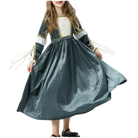 Toddler Baby Girl Ribbed Dress Long Sleeve Round-Neck Dress Girl s Halloween New Pattern Long Sleeves Court Style Dress Green 8 years
Toddler Baby Girl Ribbed Dress Long Sleeve Round-Neck Dress Girl s Halloween New Pattern Long Sleeves Court Style Dress Green 8 years