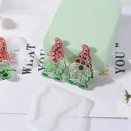 Fogcroll Santa Claus Mould Reusable Chic Decorative Drip Making Lightweight Pendant Crafting Resin Molds for Home
Fogcroll Santa Claus Mould Reusable Chic Decorative Drip Making Lightweight Pendant Crafting Resin Molds for Home