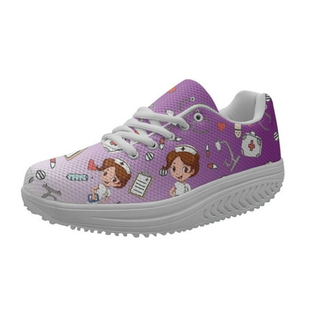 Hot Sales Cartoon Nurse Hospital Ladies Spring Autumn Sneakers Dirt Resistant Round Toe Lace Up Sport Shoes Convenient Footwear
Hot Sales Cartoon Nurse Hospital Ladies Spring Autumn Sneakers Dirt Resistant Round Toe Lace Up Sport Shoes Convenient Footwear