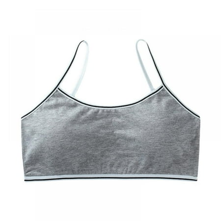 Teen Girls Cotton Training Bra Seamless Padded Bralette Crop Bra Breathable Big Girls Sports Bra Stretch Crop Cami Bralette 8-16 Years
Teen Girls Cotton Training Bra Seamless Padded Bralette Crop Bra Breathable Big Girls Sports Bra Stretch Crop Cami Bralette 8-16 Years
