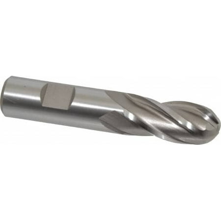 Hertel 3/4 Diam 1-5/8 LOC 4 Flute Cobalt Ball End Mill Uncoated Single End 3-7/8 OAL 3/4 Shank Diam Spiral Flute
Hertel 3/4 Diam 1-5/8 LOC 4 Flute Cobalt Ball End Mill Uncoated Single End 3-7/8 OAL 3/4 Shank Diam Spiral Flute