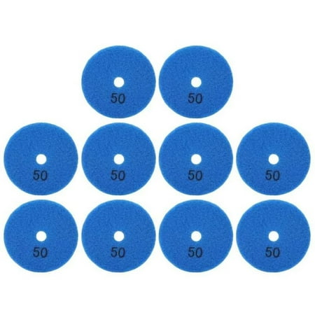 QXKE 10Pcs 3In 50 Grit Diamond Polishing Pad Grinding Discs for Marble Concrete Stone
QXKE 10Pcs 3In 50 Grit Diamond Polishing Pad Grinding Discs for Marble Concrete Stone