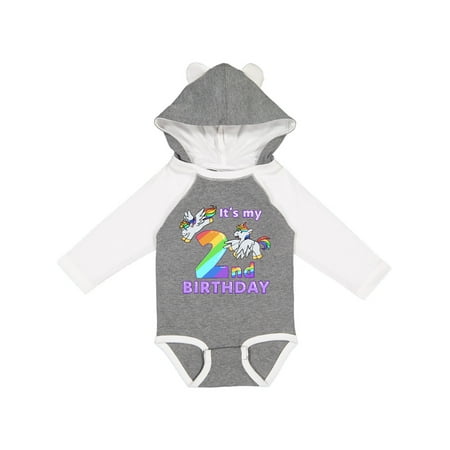 Inktastic It s My 2nd Birthday Unicorn Gift Baby Boy or Baby Girl Long Sleeve Bodysuit
Inktastic It s My 2nd Birthday Unicorn Gift Baby Boy or Baby Girl Long Sleeve Bodysuit