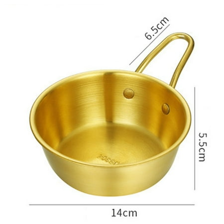 Leke 304 Stainless Steel Korean Rice Wine Bowl Rice Bowl With Handle Seasoning Bowl
Leke 304 Stainless Steel Korean Rice Wine Bowl Rice Bowl With Handle Seasoning Bowl