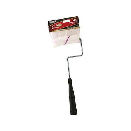 60160TV Mini Paint Roller Cover + Frame, Microfiber, 4 x 3/8-In. - Quantity 12