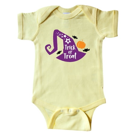 Inktastic Halloween Trick Or Treat Witch Hat Bats Stars Gift Baby Boy or Baby Girl Bodysuit
Inktastic Halloween Trick Or Treat Witch Hat Bats Stars Gift Baby Boy or Baby Girl Bodysuit