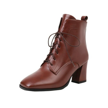 KmaiSchai Snow Boots Women Ankle Boots Foreign Trade Autumn And Winter Plus Size Square Toe Comfortable Square Heel Thick Heel Heel Boots Wide Heeled Ankle Boots For Women
KmaiSchai Snow Boots Women Ankle Boots Foreign Trade Autumn And Winter Plus Size Square Toe Comfortable Square Heel Thick Heel Heel Boots Wide Heeled Ankle Boots For Women