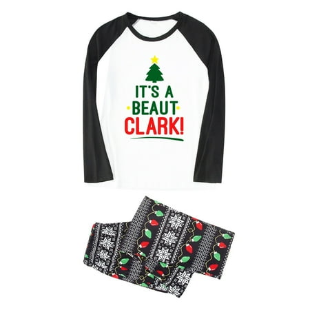 Christmas Pajamas for Family Black Family Pjs Matching Sets Sleepwear Cute Big Headed Print Plaid Long Sleeve Tops And Pants Soft Casusal Holiday Top T Shirt Trousers (Kid)
Christmas Pajamas for Family Black Family Pjs Matching Sets Sleepwear Cute Big Headed Print Plaid Long Sleeve Tops And Pants Soft Casusal Holiday Top T Shirt Trousers (Kid)