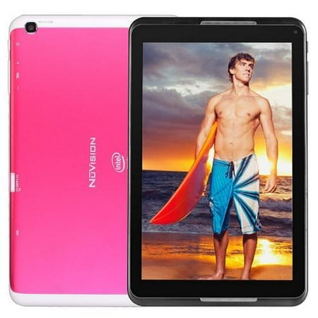 Refurbished NuVision TM800A510L 8"" Intel Atom Z3735G 16GB Android 4.4 Wi-Fi Tablet - Pink