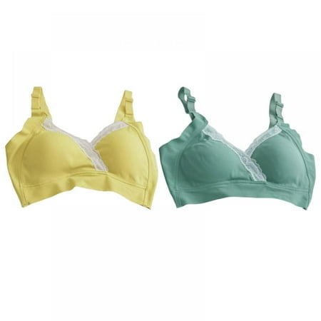 Xmarks 2 Packs Women s Nursing Maternity Lace Bra Sleep Comfort Bralette 34/75ABC-42/95ABC
Xmarks 2 Packs Women s Nursing Maternity Lace Bra Sleep Comfort Bralette 34/75ABC-42/95ABC