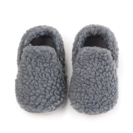 Baby Boys Girls Sneaker Toddler Slip On Anti Skid Newborn First Walkers Shoes for 0-18 Months - Dark gray
Baby Boys Girls Sneaker Toddler Slip On Anti Skid Newborn First Walkers Shoes for 0-18 Months - Dark gray