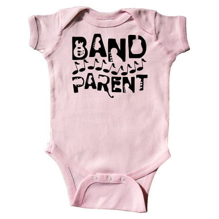 Inktastic Musical Band Parent Music Notes Gift Baby Boy or Baby Girl Bodysuit