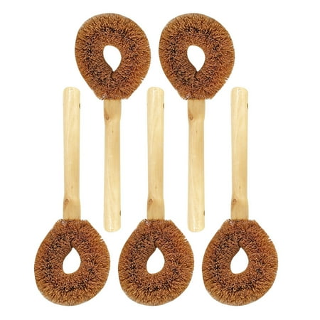 dish brush 5pcs Dish Brushes Kitchen Dish Brushes with Handles Pot Cleaning Brushes