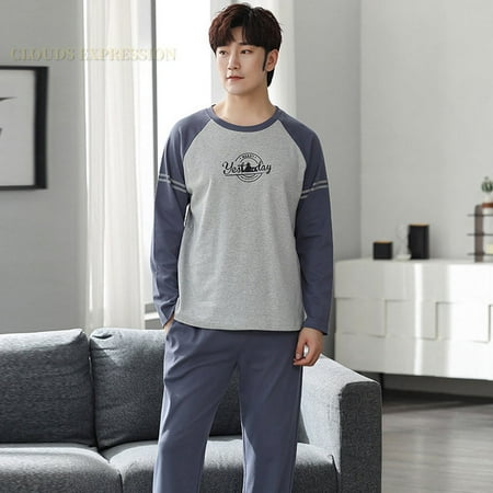 QWZNDZGR Brand Autumn Men s Cotton Pajamas Letter Striped Sleepwear Cartoon Pajama Sets Casual Lounge Suits Pyjamas Plus Size 3XL Pijama
QWZNDZGR Brand Autumn Men s Cotton Pajamas Letter Striped Sleepwear Cartoon Pajama Sets Casual Lounge Suits Pyjamas Plus Size 3XL Pijama