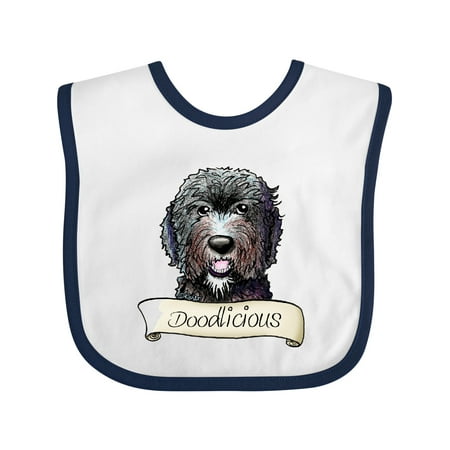 Inktastic WB Black Doodle Gift Baby Boy or Baby Girl Bib