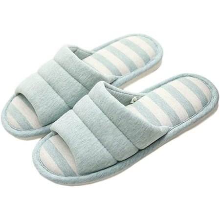 CoCopeaunt Open Toe Slippers for Women and Men Soft Indoor Cotton Bedroom Home Slipper Anti-Slip Shoes
CoCopeaunt Open Toe Slippers for Women and Men Soft Indoor Cotton Bedroom Home Slipper Anti-Slip Shoes