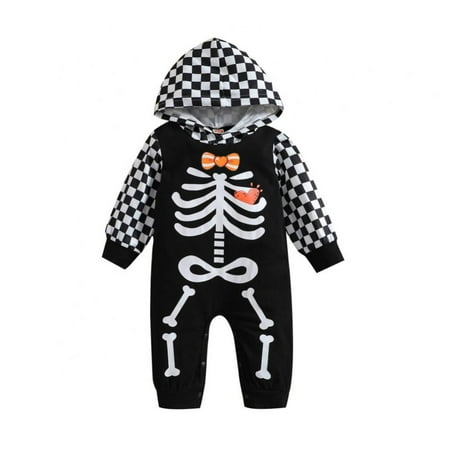 Baby Boy Girls Halloween Outfit Infant Clothes Hoodie Jumpsuits Romper One-Piece Jumpsuit for Toddler Boys Girls
Baby Boy Girls Halloween Outfit Infant Clothes Hoodie Jumpsuits Romper One-Piece Jumpsuit for Toddler Boys Girls
