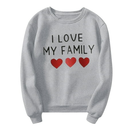 Mom Womens Crew Neck Pullover Sweatshirt Matching Apparel Christmas Print Long Sleeve Shirt Family Matching Pullover Parent Child Family Pajamas Pants 3x
Mom Womens Crew Neck Pullover Sweatshirt Matching Apparel Christmas Print Long Sleeve Shirt Family Matching Pullover Parent Child Family Pajamas Pants 3x