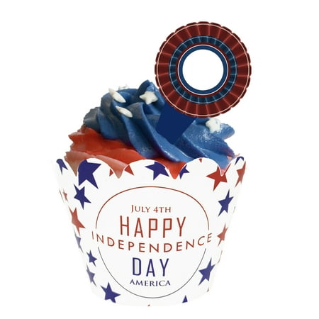 Wiueurtly Independence Day Cupcake Surrounding Cards American Independence Day Party Photo Props Decorations
Wiueurtly Independence Day Cupcake Surrounding Cards American Independence Day Party Photo Props Decorations