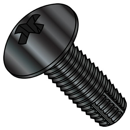 6-32X3/8 Phillips Truss Thread Cutting Screw Type F Fully Threaded Black Zinc (Pack Qty 10 000) BC-0606FPTBZ
6-32X3/8 Phillips Truss Thread Cutting Screw Type F Fully Threaded Black Zinc (Pack Qty 10 000) BC-0606FPTBZ